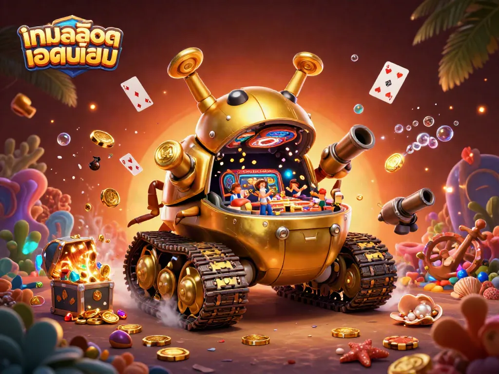 Engage in thrilling gameplay withเกมสล็อตยอดนิยม inside a dazzling miniature casino.