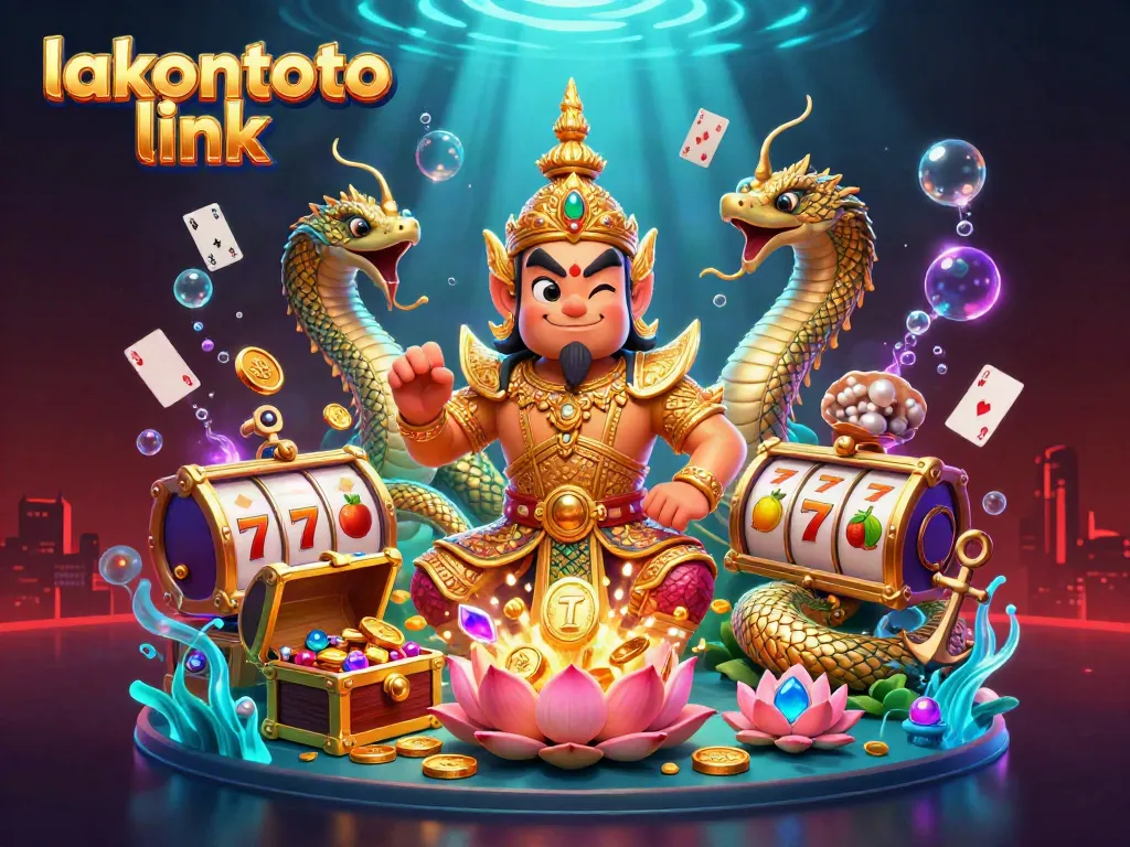 Menangkan hadiah besar di lakontoto link dengan ilustrasi kasino 3D yang memukau.