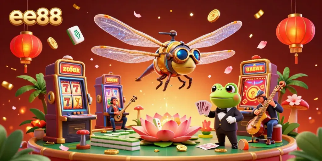 Experience the thrill of ee88 casino with vibrant characters, dynamic games, and engaging elements.