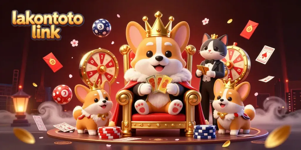 Menangkan hadiah menarik dengan Lakontoto Link dalam ilustrasi kasino bertema Togel yang mengesankan.